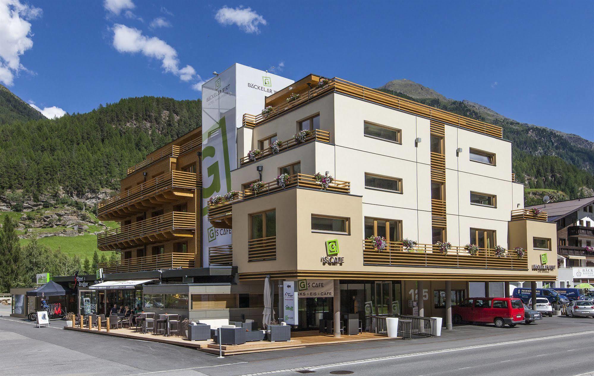 Hotel Baeckelar Wirt Superior Зельден Екстер'єр фото